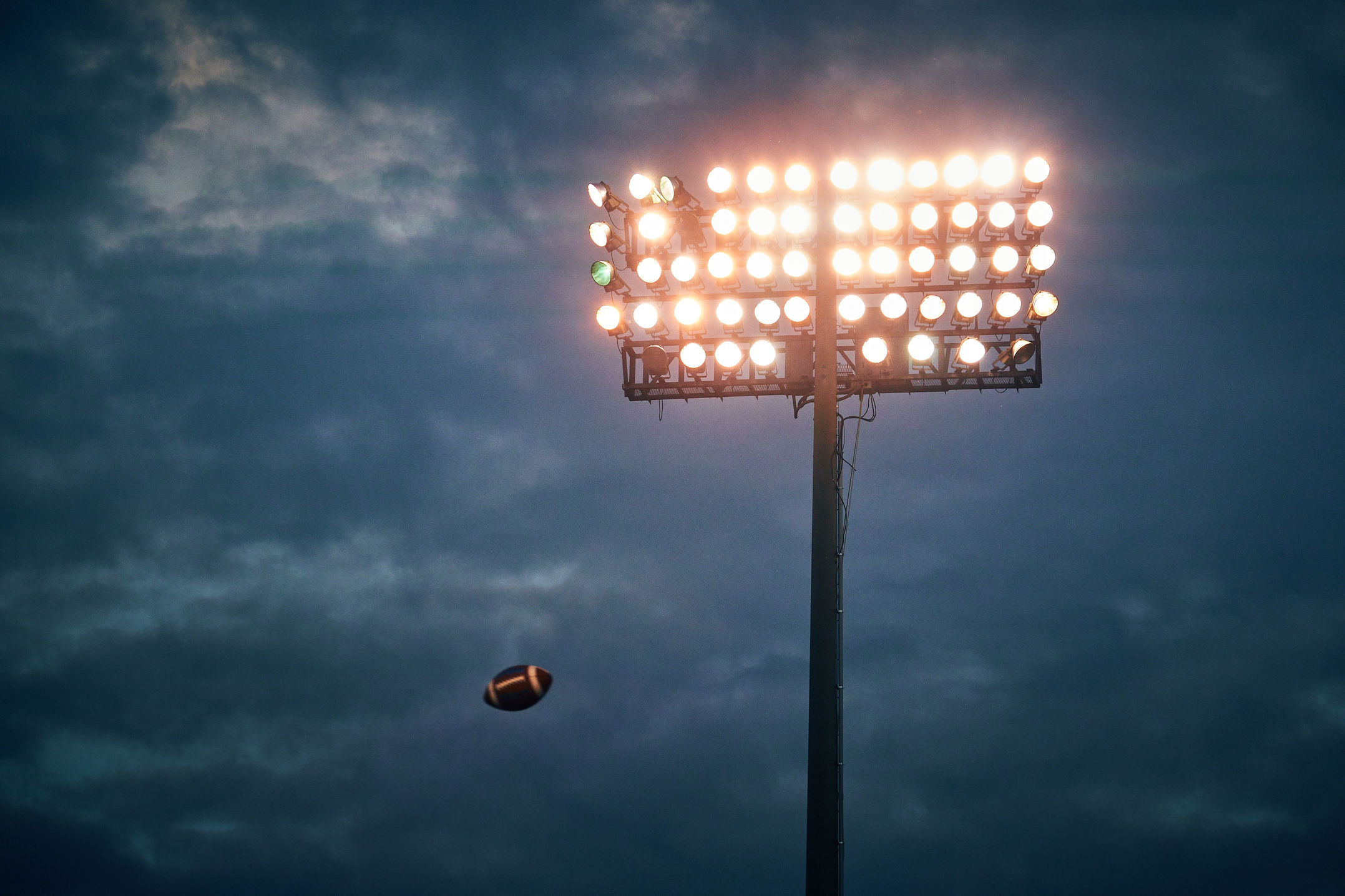 Football & Stadium Lights